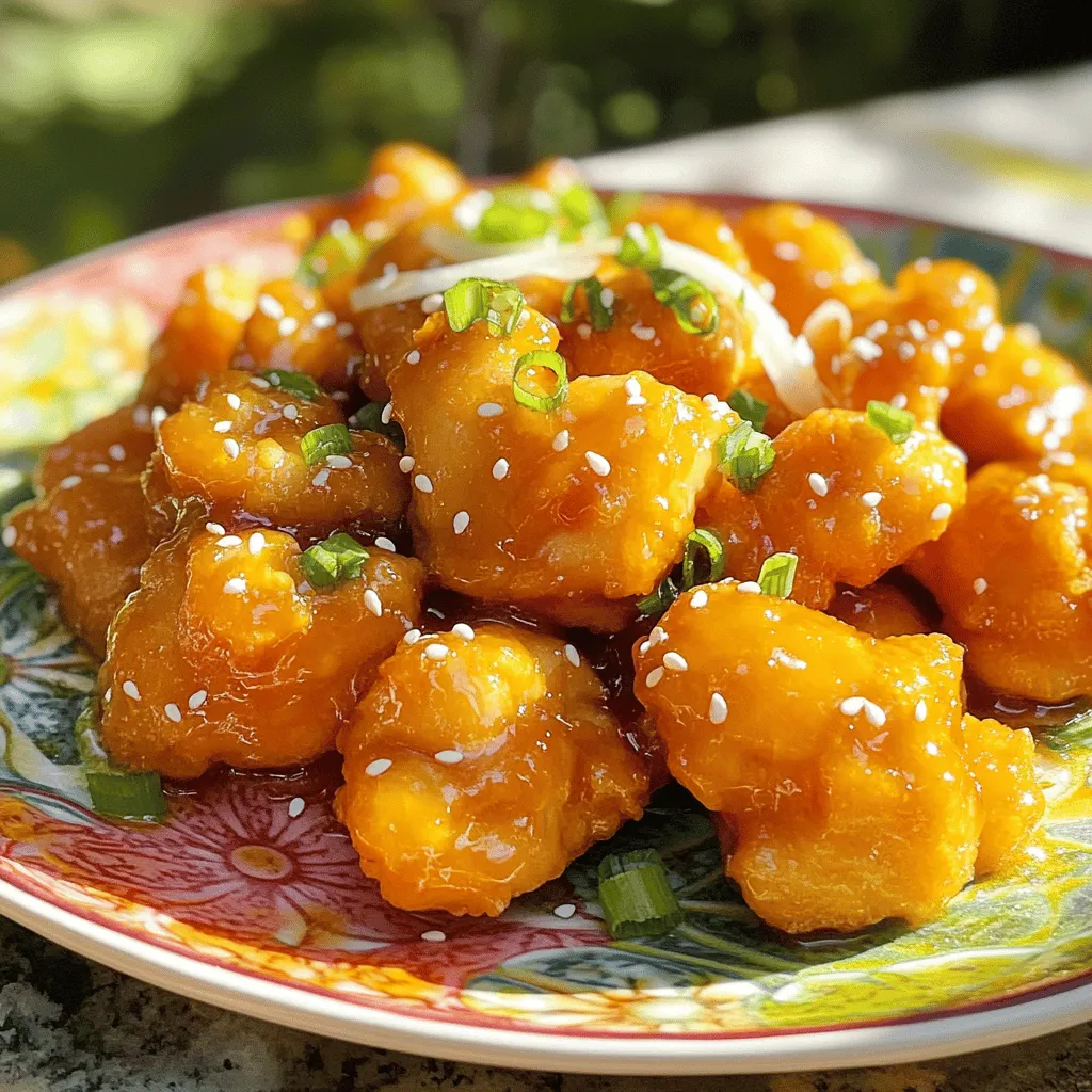 Easy Orange Chicken Tasty Meal in Minutes