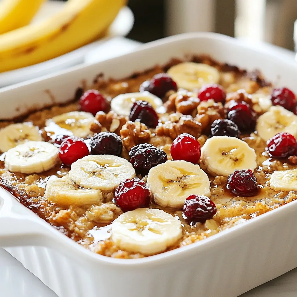 Maple Brown Sugar Oatmeal Bake Tasty Breakfast Delight