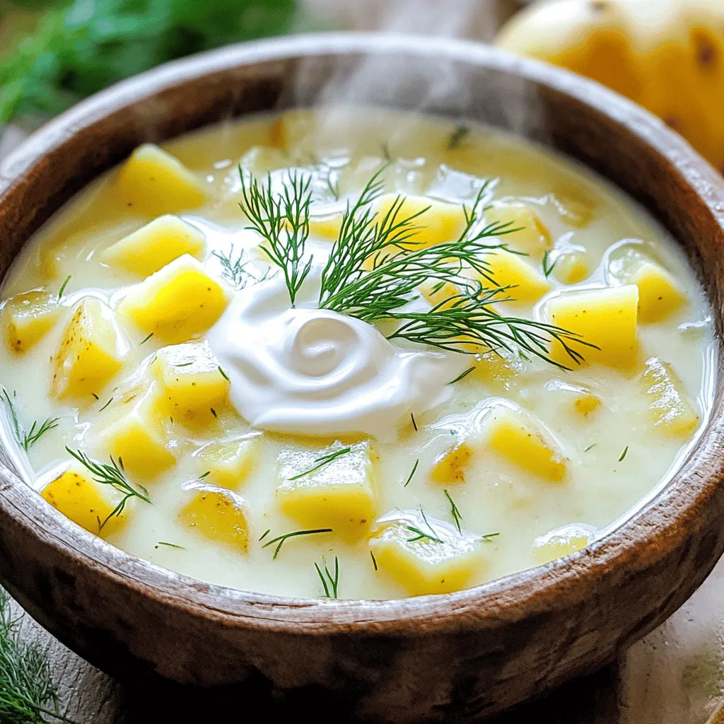 Polish Potato Soup Recipe Creamy and Comforting Dish
