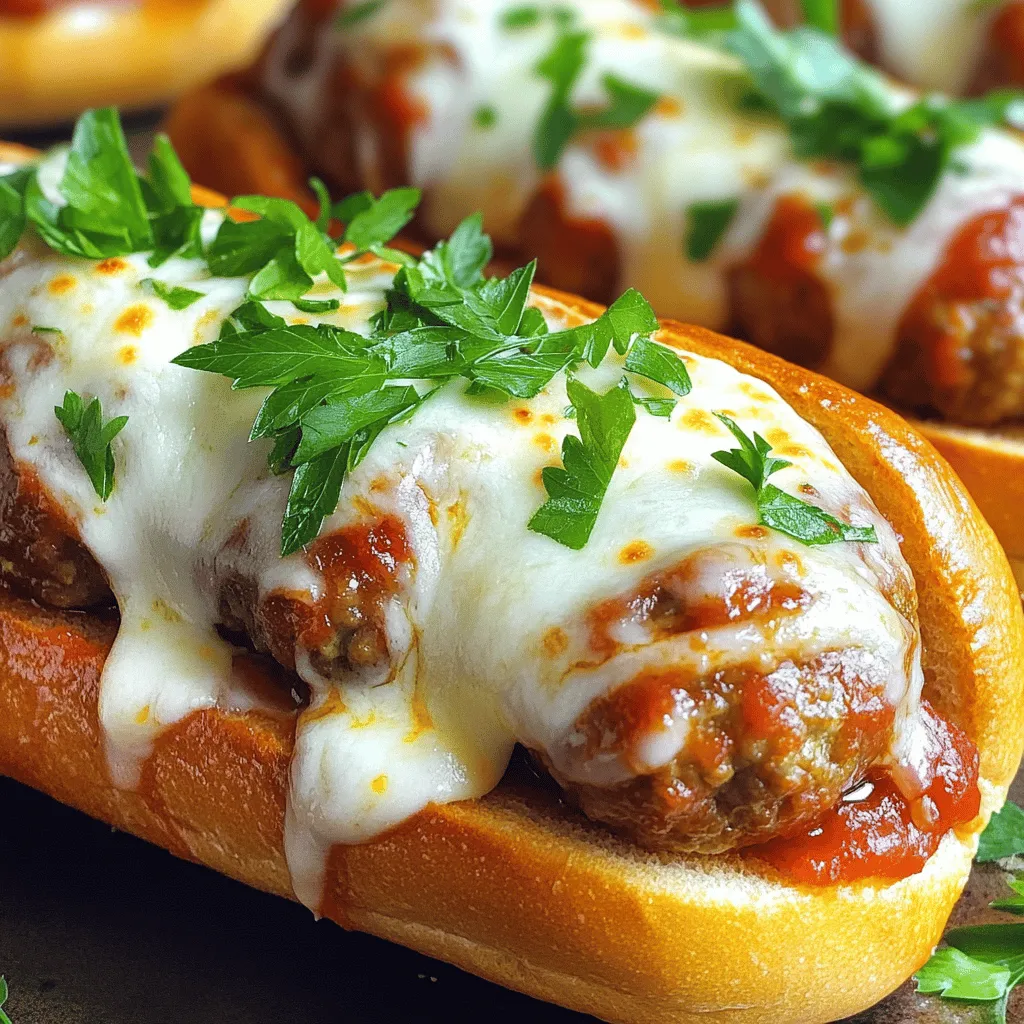 - Ground meat options: I love using a mix of ground beef and ground pork. This mix gives the meatballs a rich flavor. You can also use turkey or chicken if you prefer leaner meat. - Breadcrumbs and cheese: Use 1 cup of breadcrumbs to help bind the meatballs. I add 1/4 cup of grated Parmesan cheese for extra taste. - Seasonings and herbs: Fresh parsley, garlic, oregano, and basil make a big difference. They add flavor and freshness to the meatballs. Use salt and pepper to enhance all these tastes.