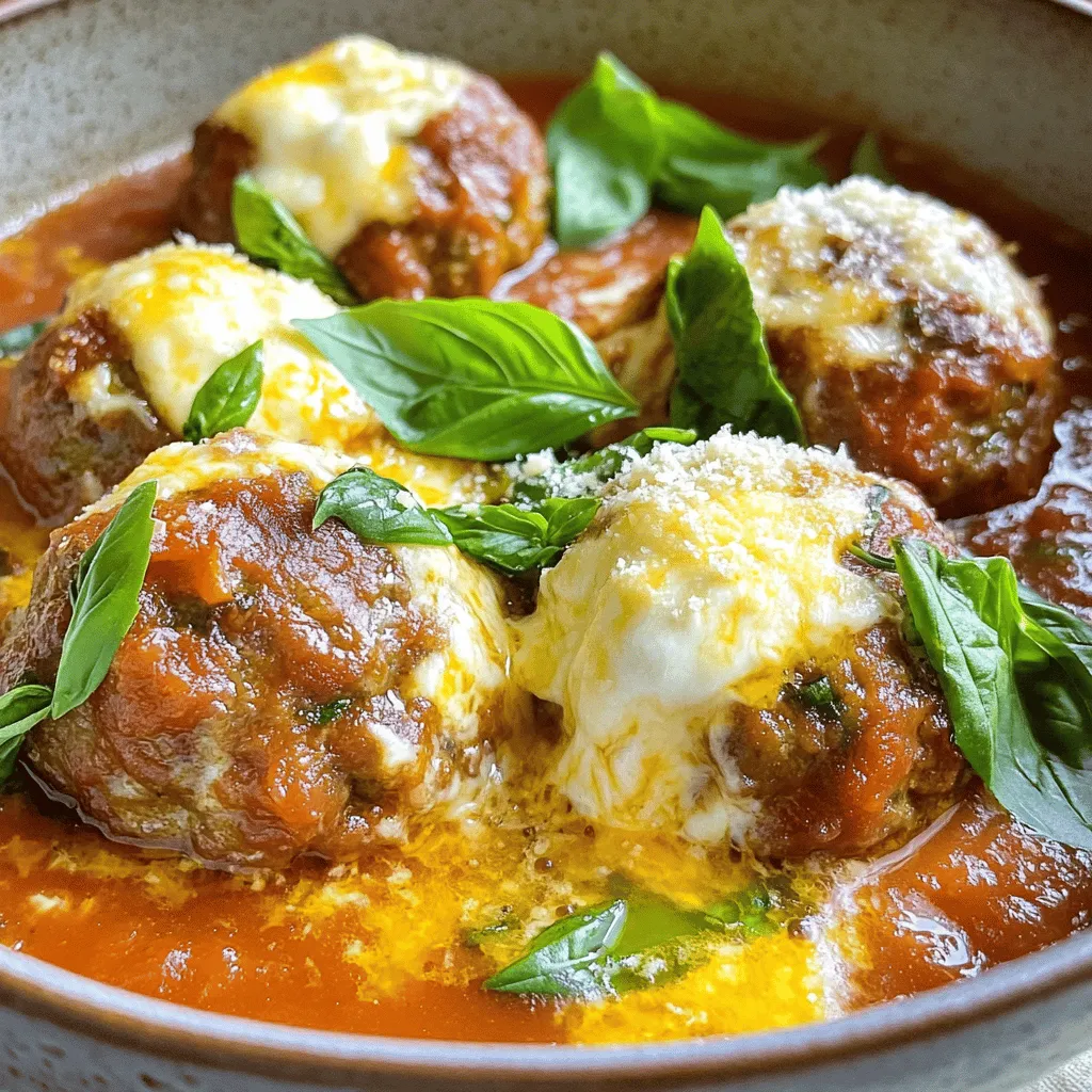 Mozzarella Stuffed Meatballs Flavorful and Easy Recipe