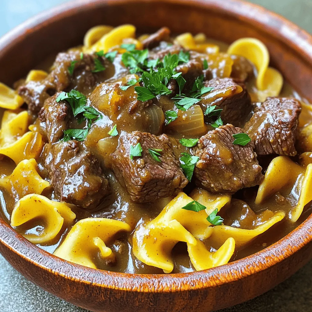 Savory Mississippi Beef Noodles Recipe Delightful and Easy