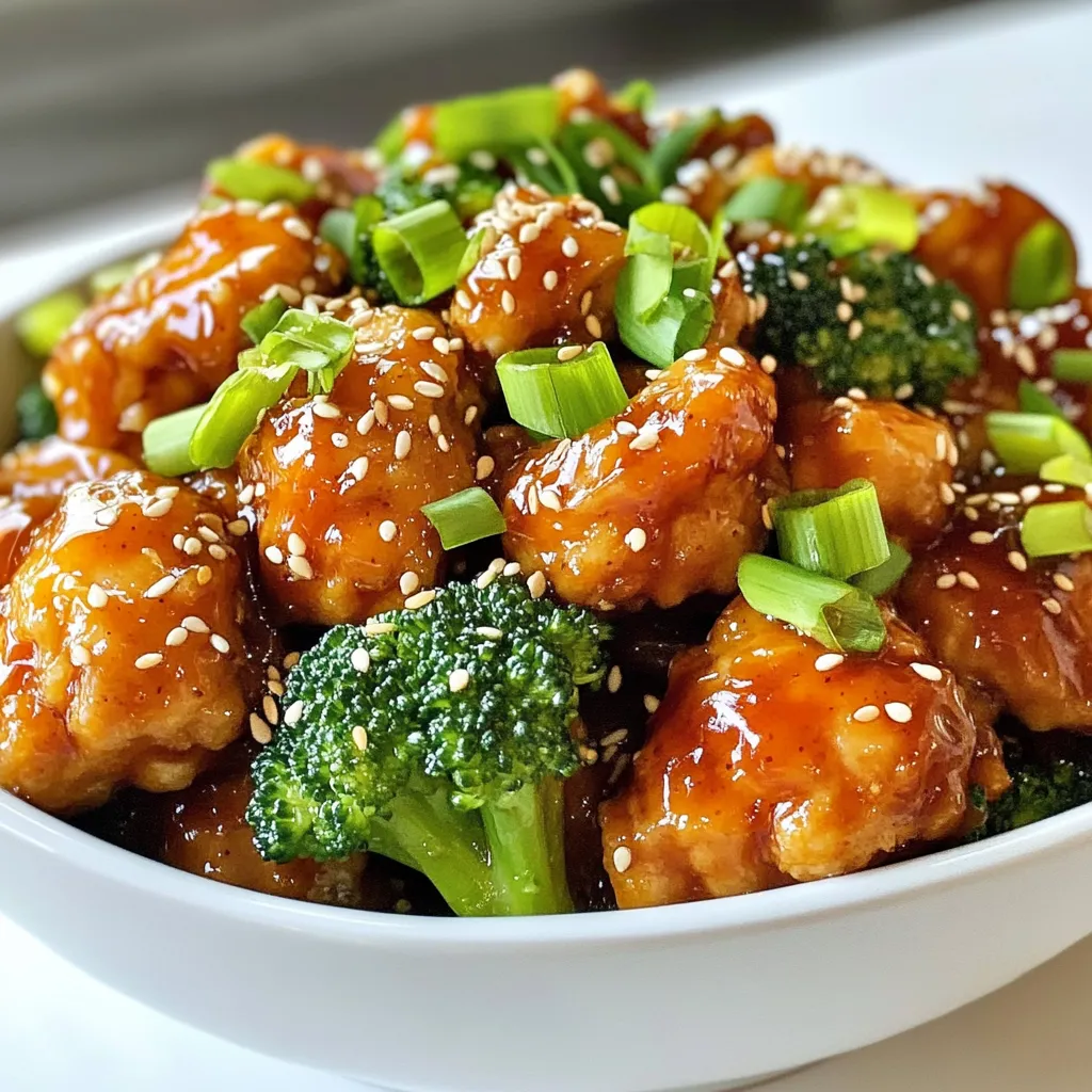 Honey Sriracha Chicken and Broccoli Flavorful Dish