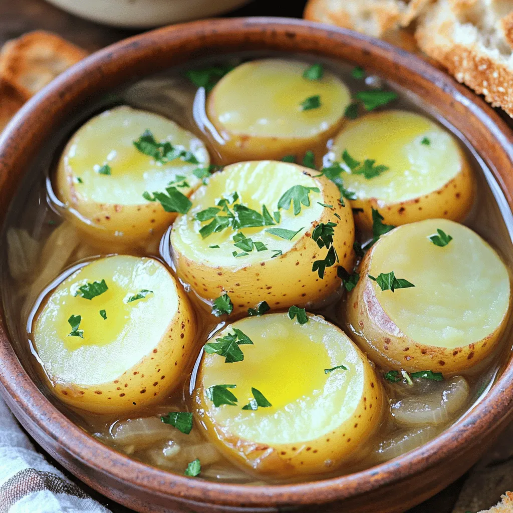 Savory Slow Cooker Potatoes with Lipton Onion Soup Mix