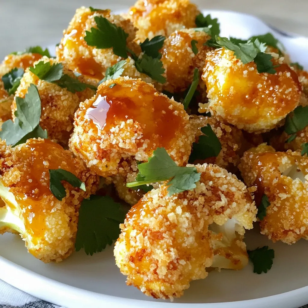 Sweet Chili Cauliflower Wings Flavorful and Crispy Dish