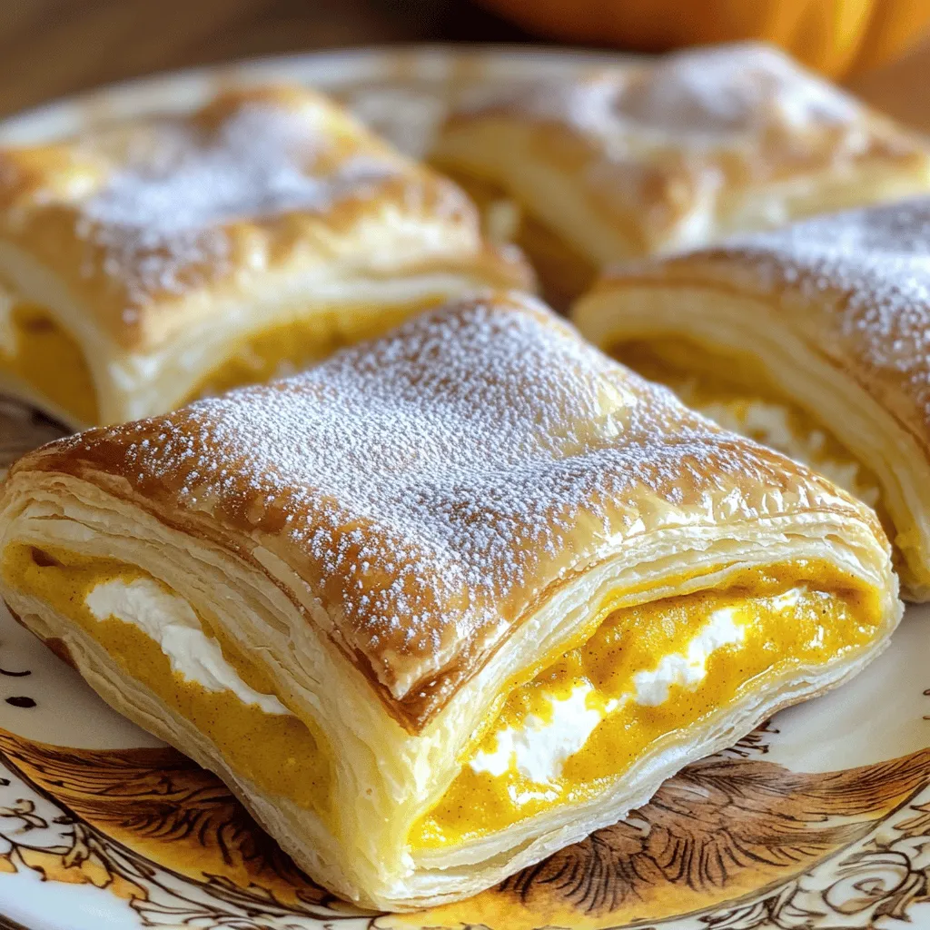 Pumpkin Cream Cheese Danish Delightful Pastry Recipe