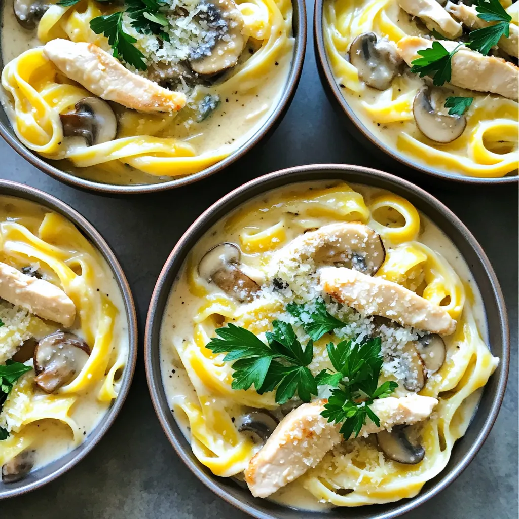 Creamy One-Pot Chicken Marsala Pasta Savory Delight