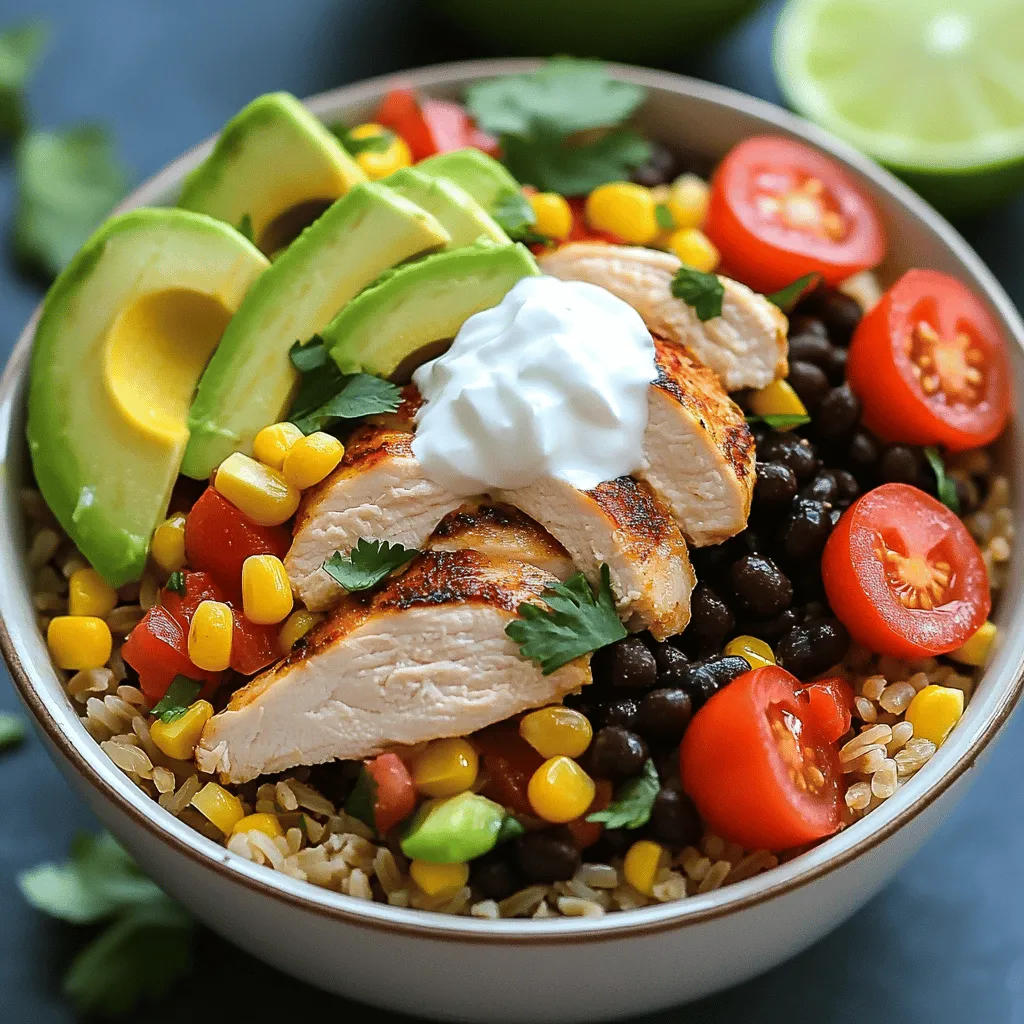Burrito bowls with chicken are a fun and tasty meal. They mix rice, beans, and chicken with fresh toppings. You can enjoy them in many ways. They are filling, colorful, and packed with flavor.