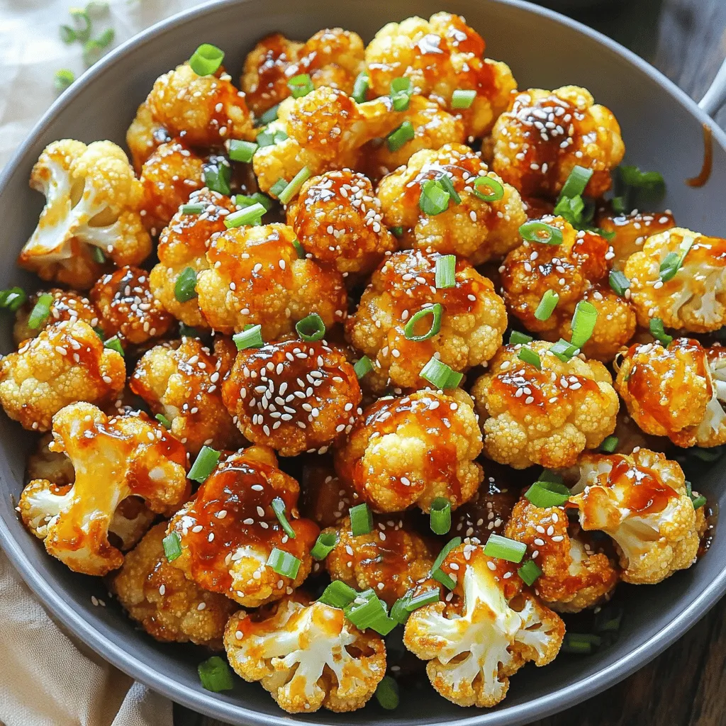 Sriracha Honey Cauliflower Bites Tasty and Easy Appetizer