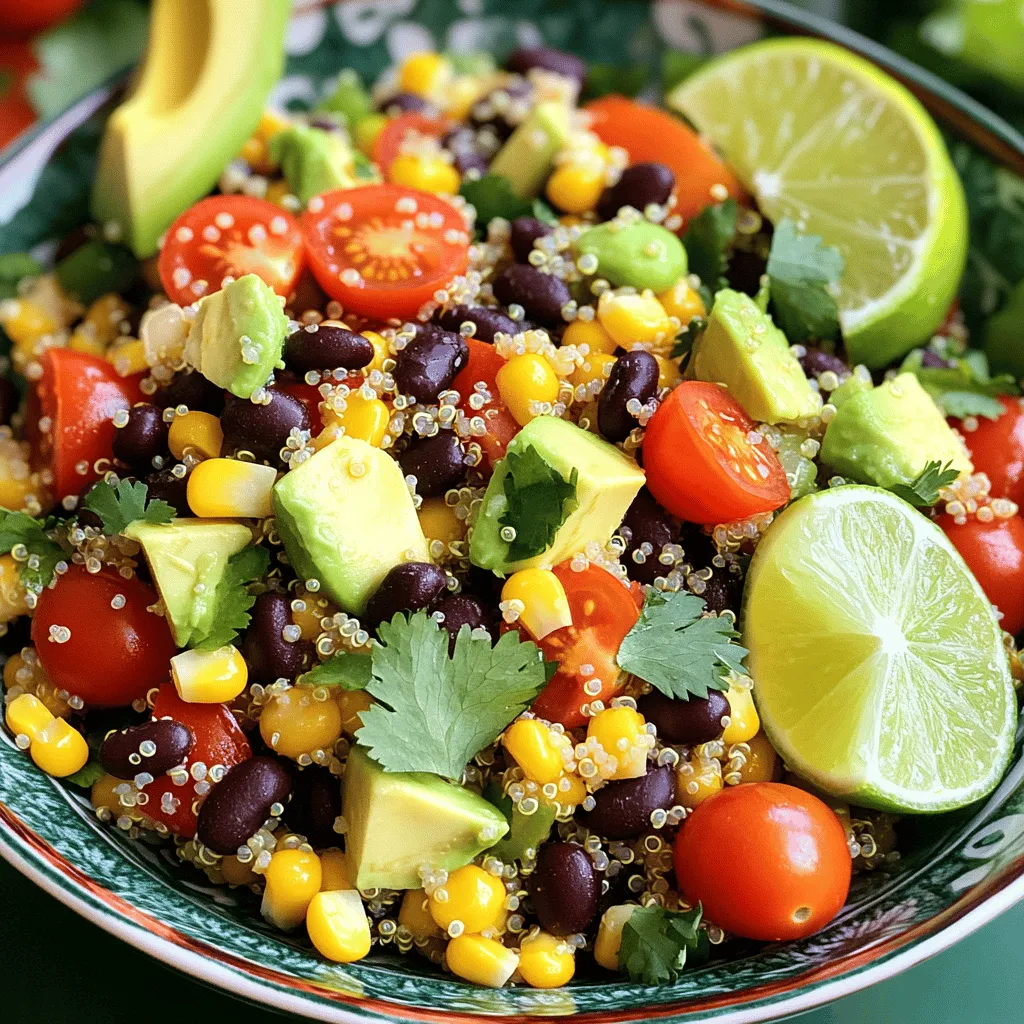 Mexican Quinoa Salad Fresh and Flavorful Delight