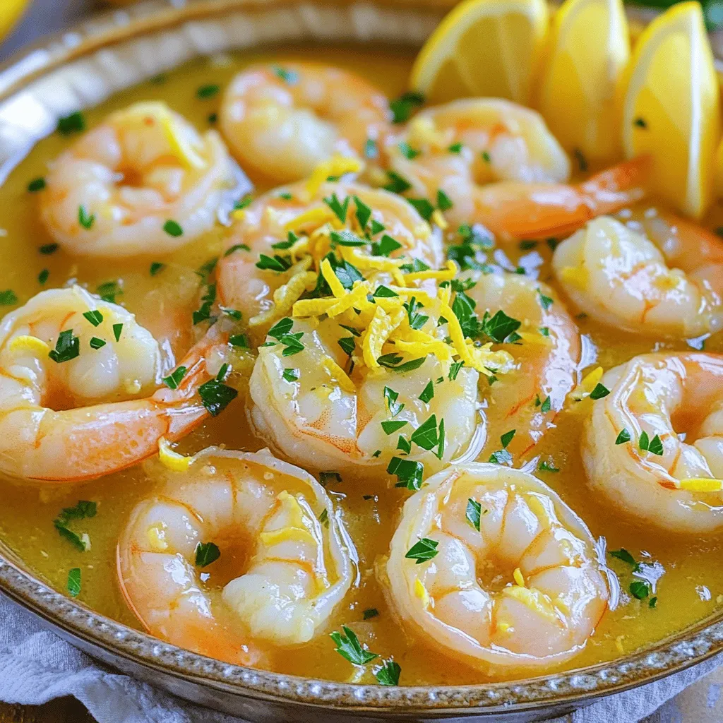 Garlic Butter Lemon Shrimp Simple and Quick Recipe