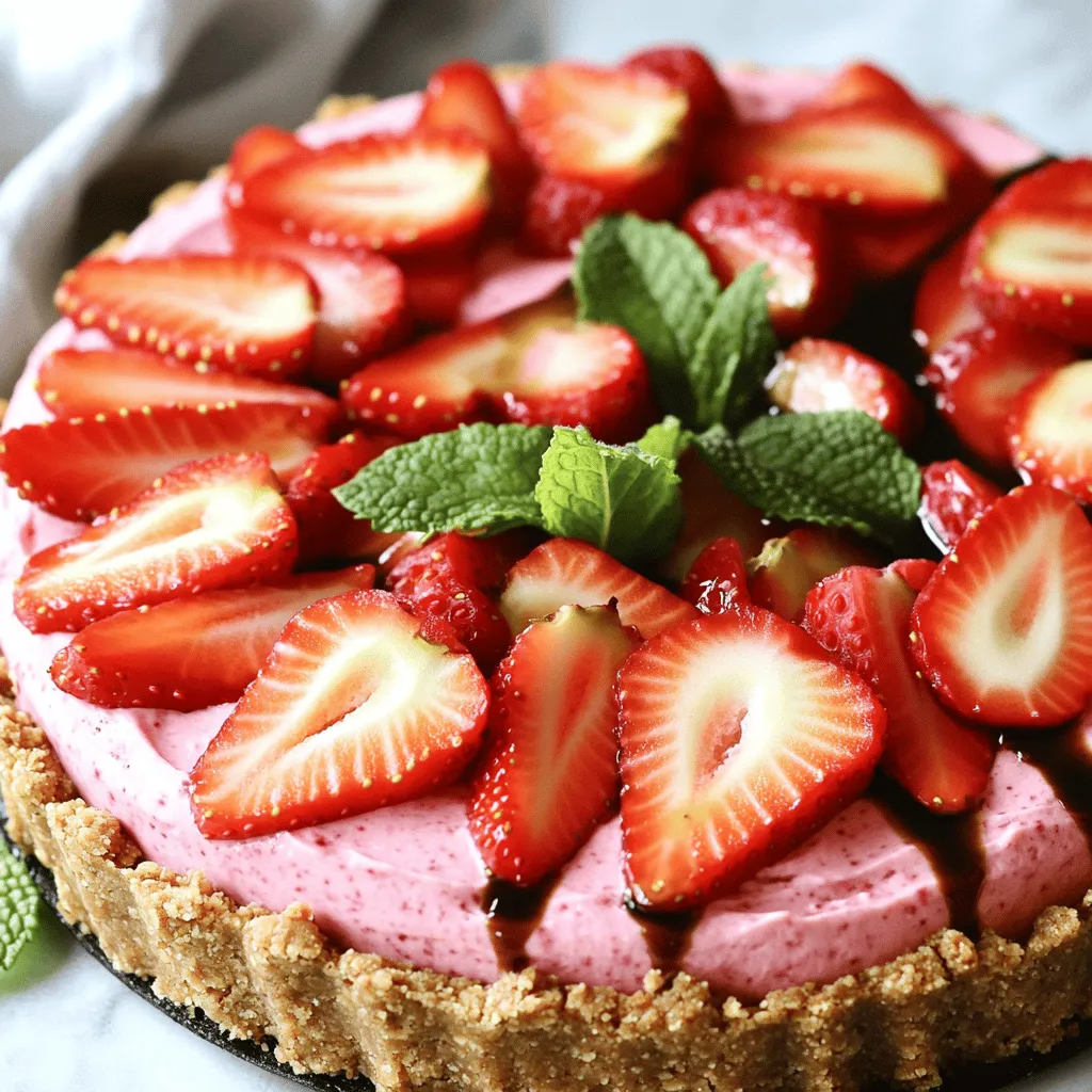 The base of vegan strawberry cheesecake is simple and flavorful. Here are the key ingredients and their roles: