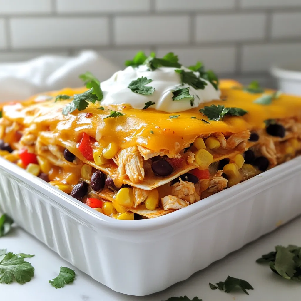 Fiesta Chicken Burrito Bake Flavorful Family Meal