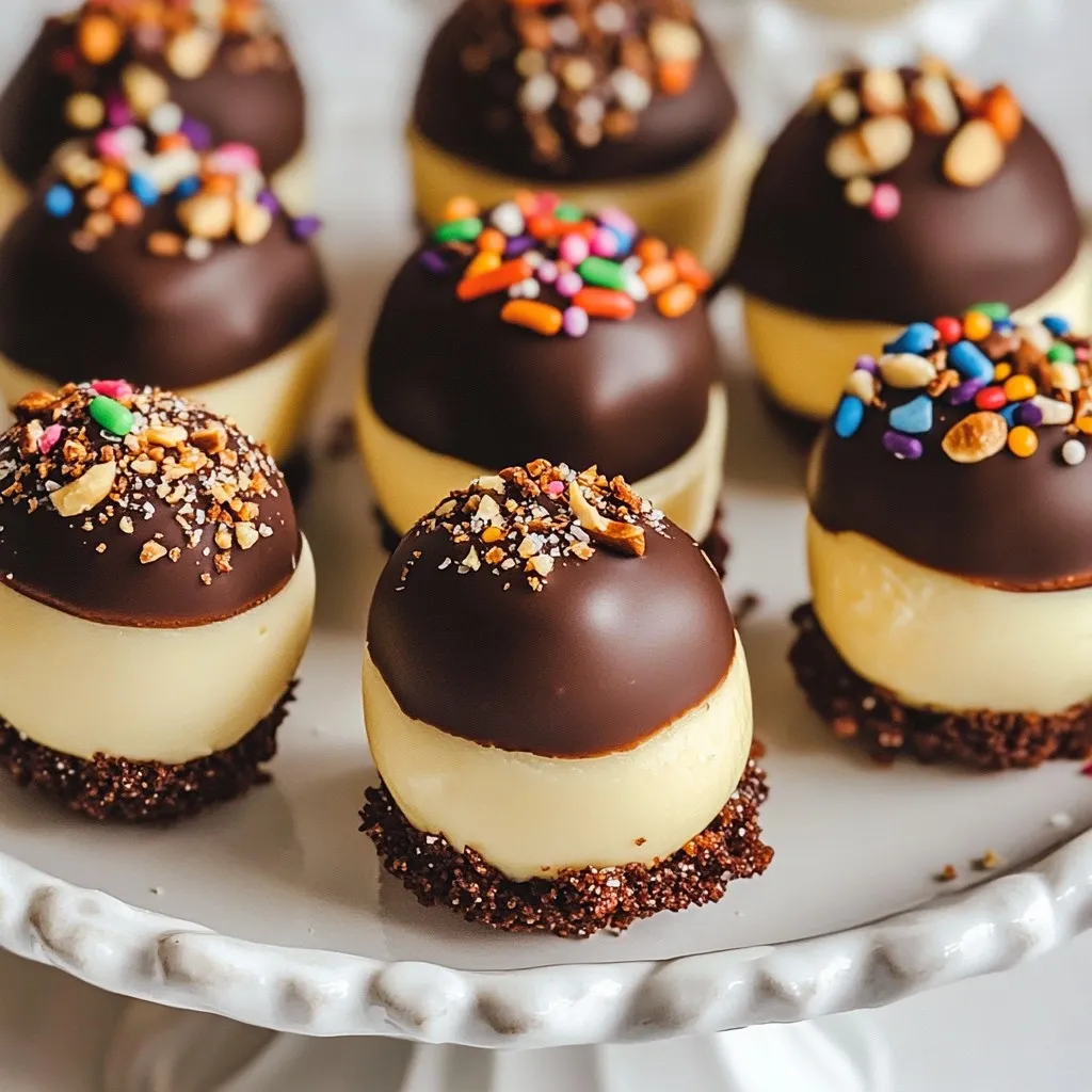 Chocolate Covered Cheesecake Bites Irresistible Treat