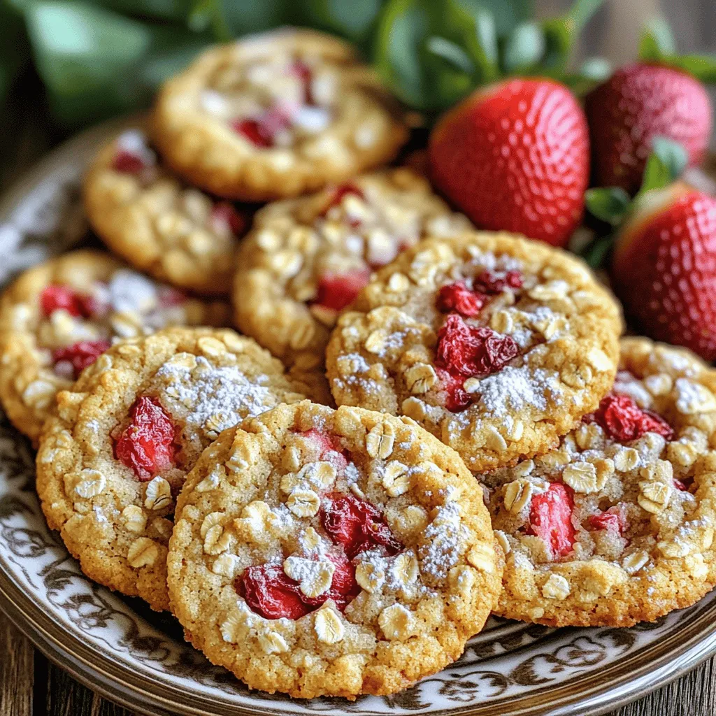 Strawberry Crunch Cookies Delightful and Easy Recipe