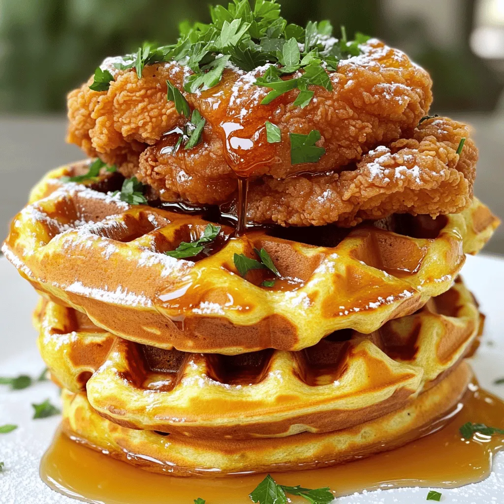 Savory Chicken and Waffles Irresistible Comfort Meal