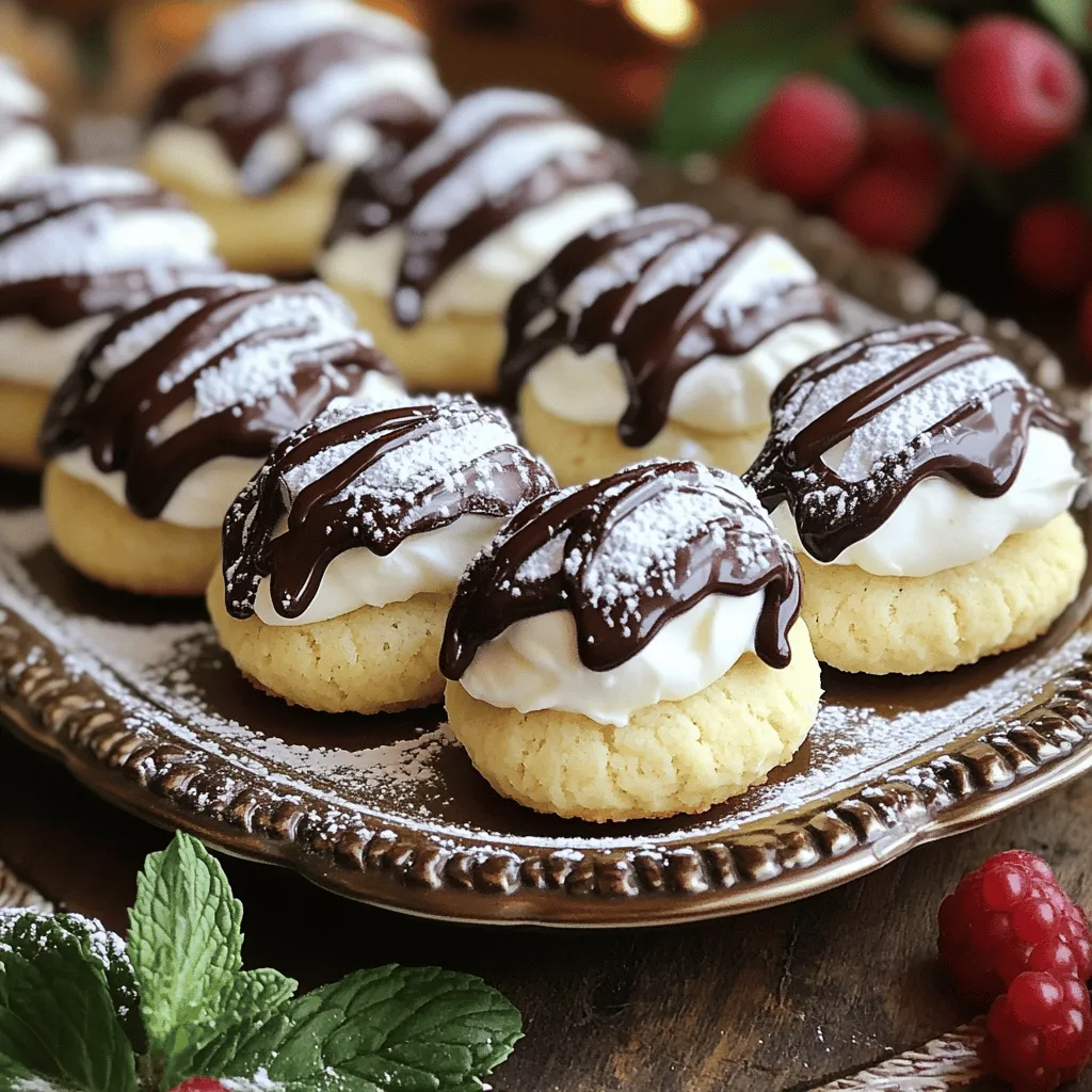 Easy Boston Cream Pie Cookie Bites Tasty Dessert Recipe