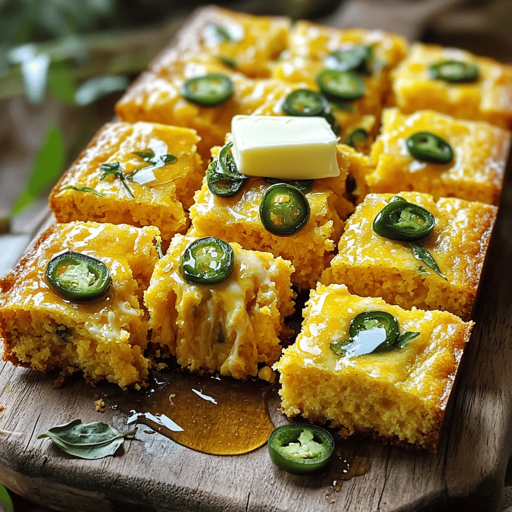 Cheddar Jalapeño Cornbread Tasty and Simple Recipe