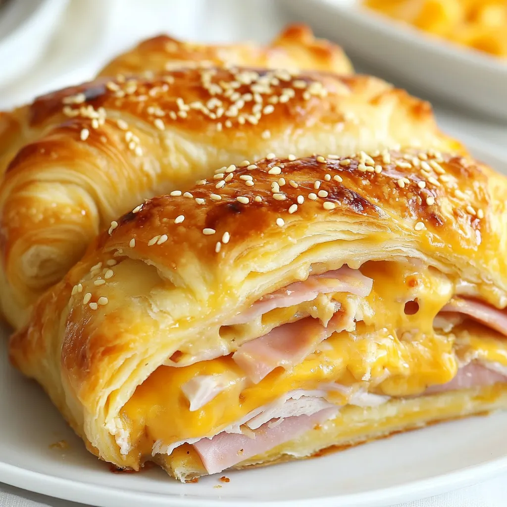 Crescent Roll Sandwich Bake Tasty Family Meal Idea