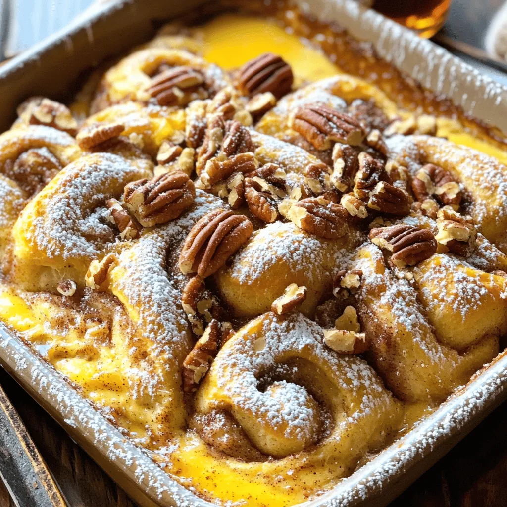 Cinnamon Roll Casserole Warm and Comforting Dish