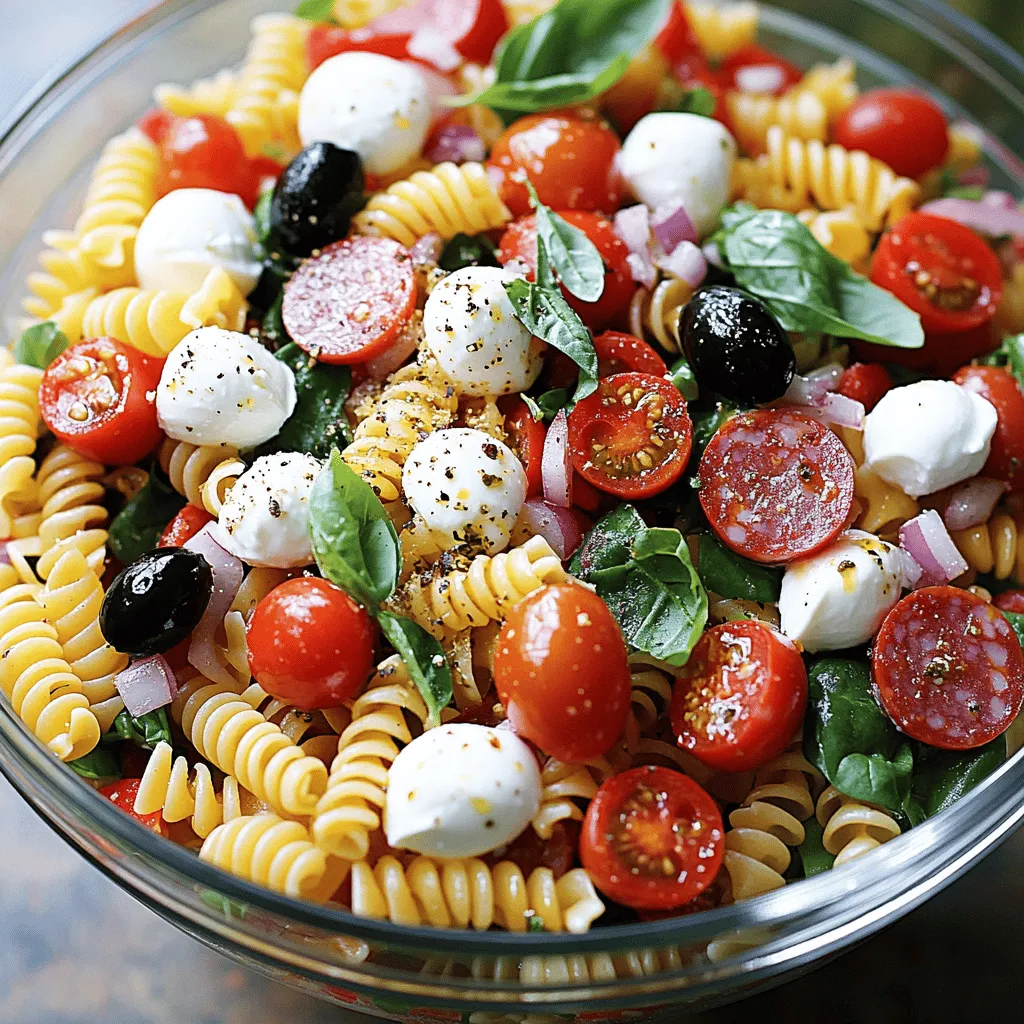 Best Italian Pasta Salad Flavorful and Fresh Recipe