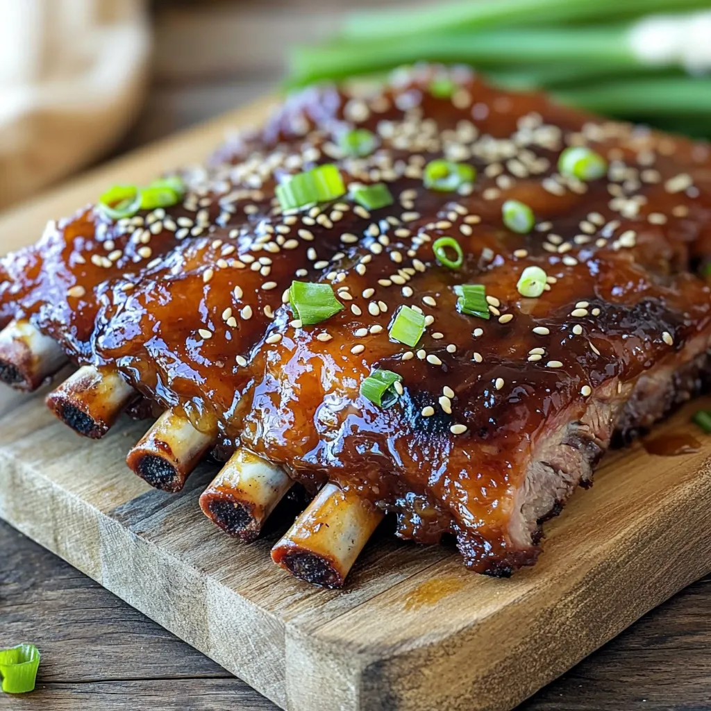 Sweet Honey Garlic Ribs Slow Cooker Savory Delight