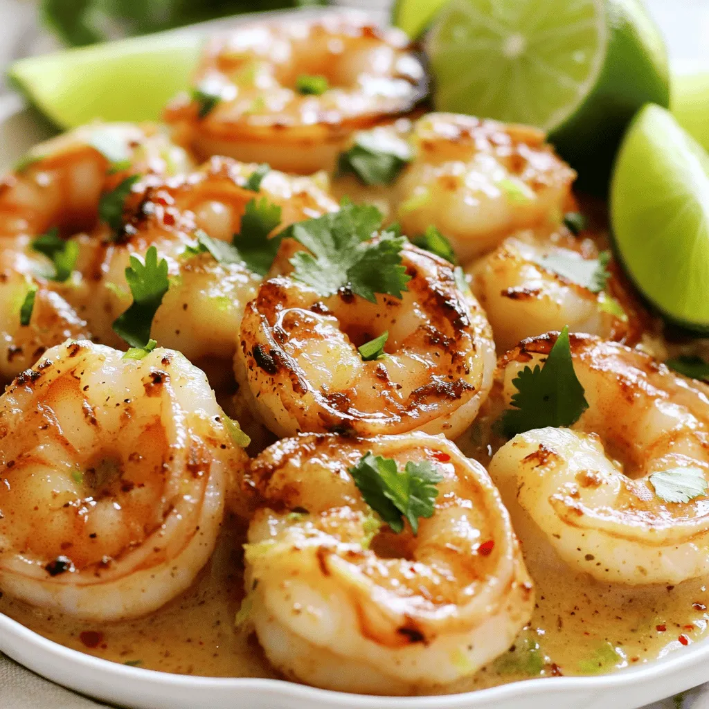 Coconut Lime Shrimp Zesty and Flavorful Delight