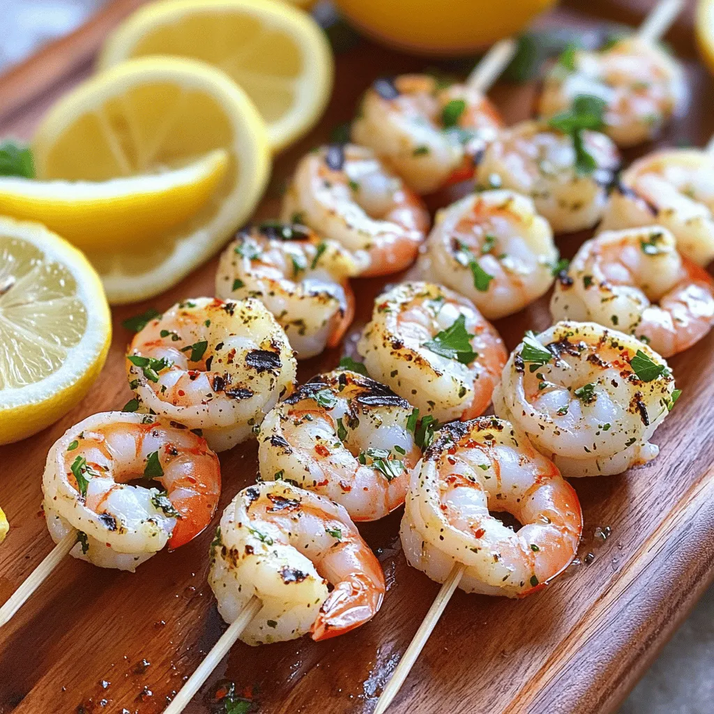 Garlic Herb Grilled Shrimp Flavorful and Easy Recipe