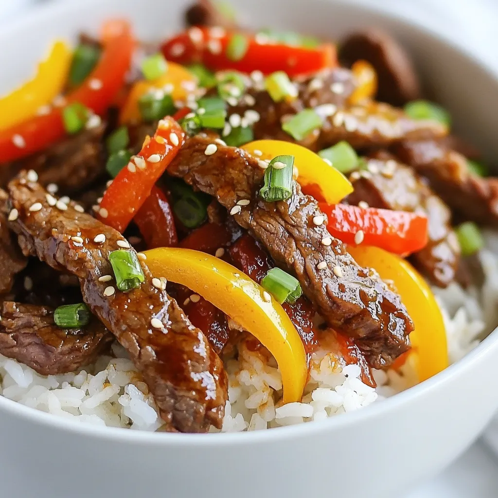 Crispy Chili Beef Rice Flavorful and Simple Meal