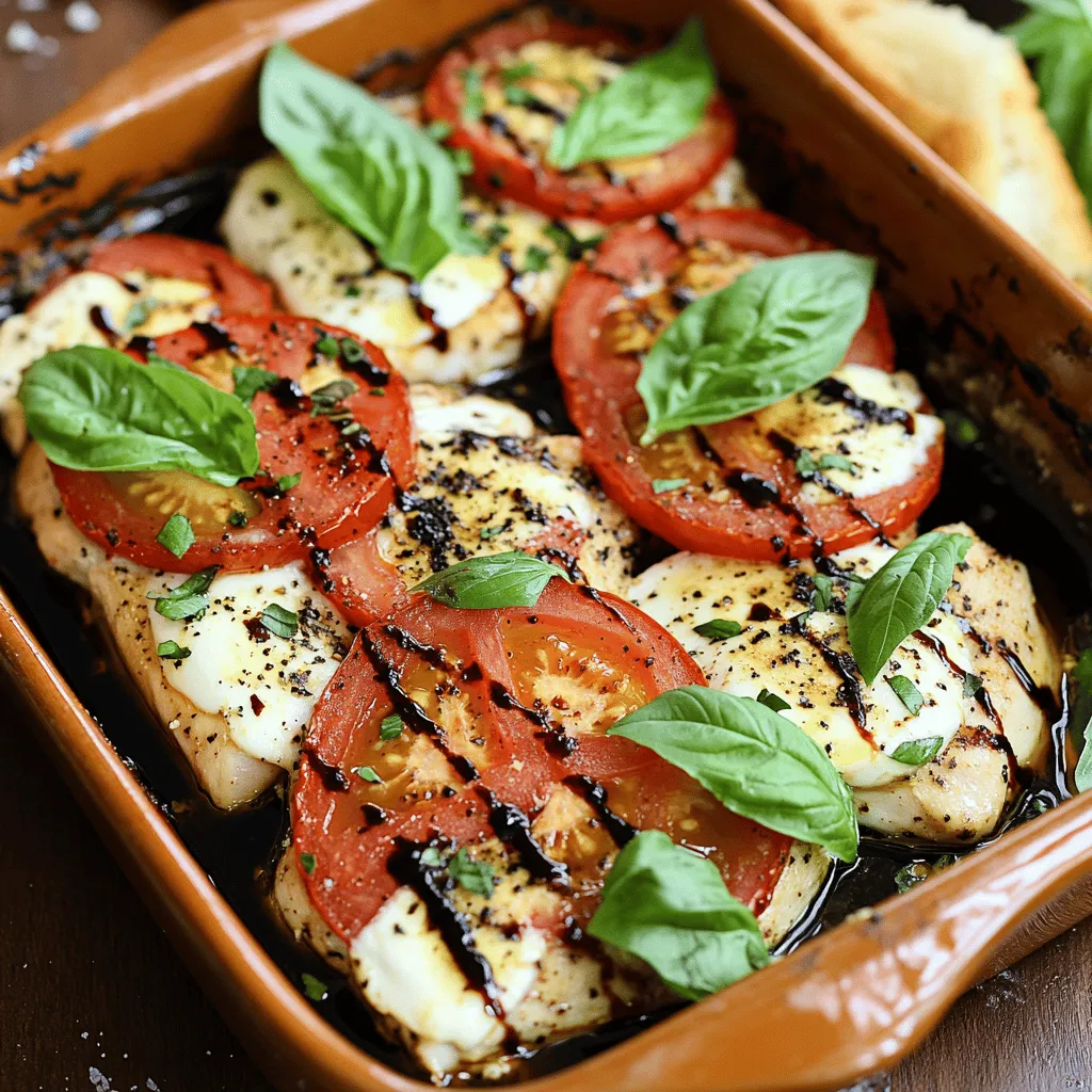 Caprese Chicken Flavorful and Simple Dinner Recipe