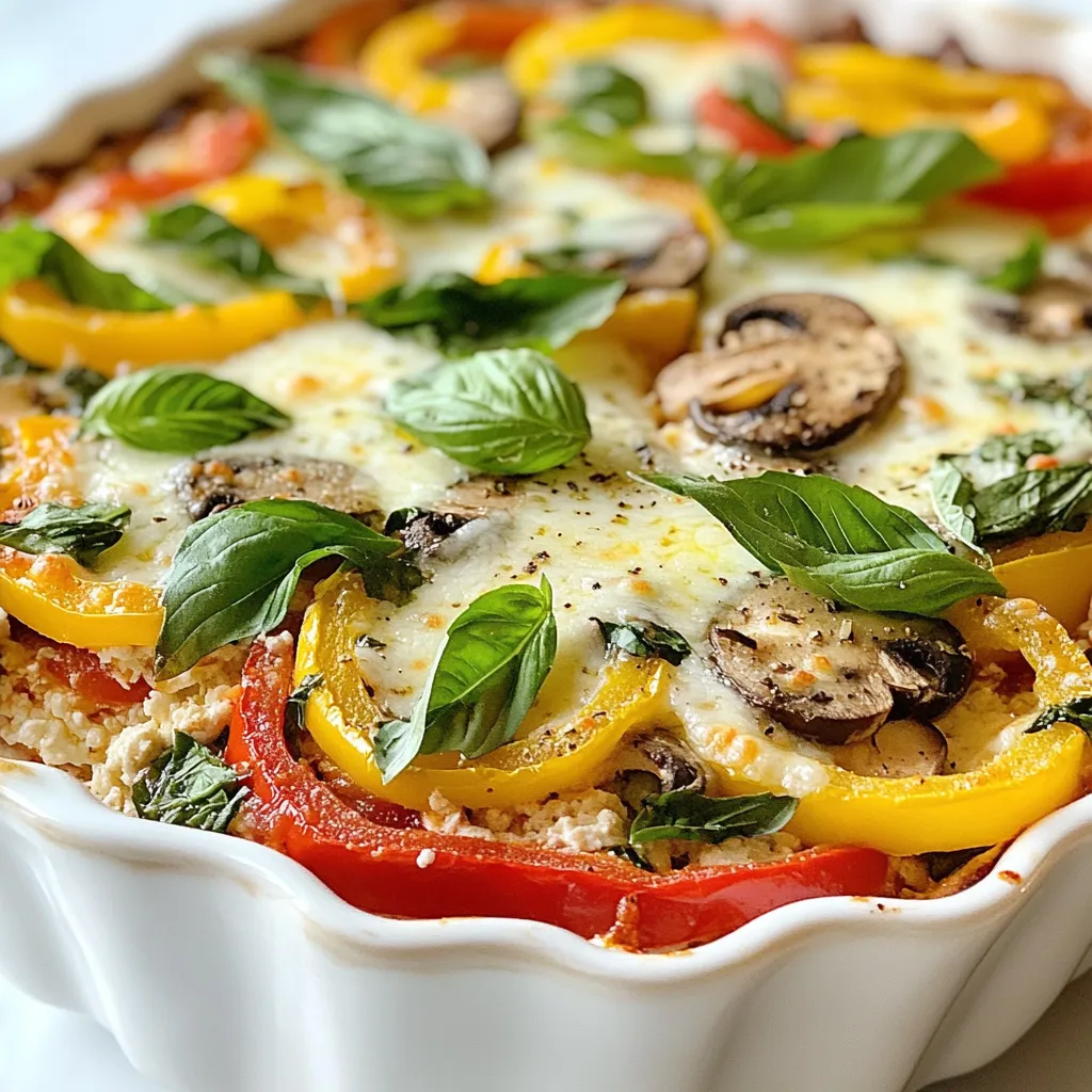 Cottage Cheese Pizza Bake Savory and Satisfying Meal