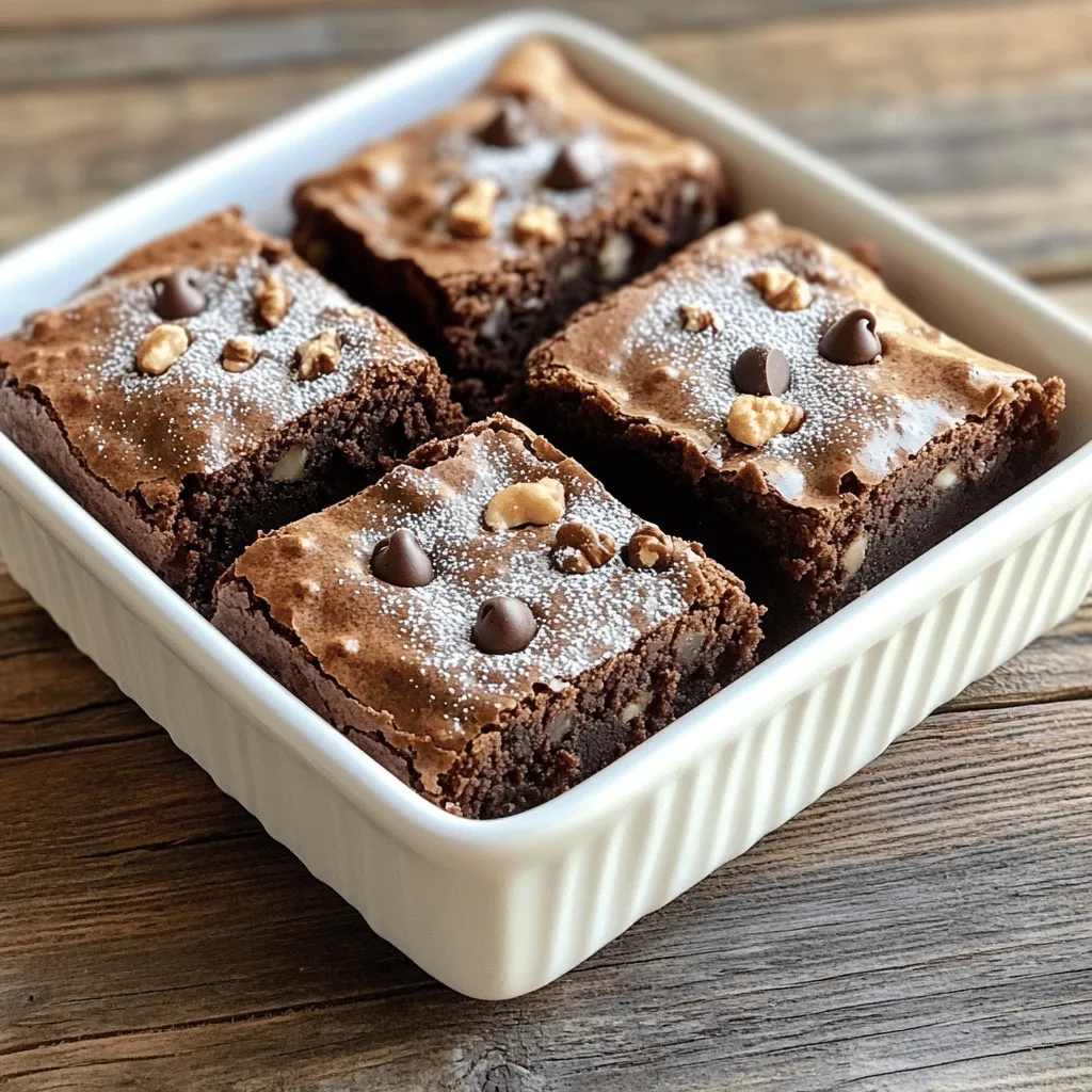 Cake Mix Brownies Simple and Delicious Treats