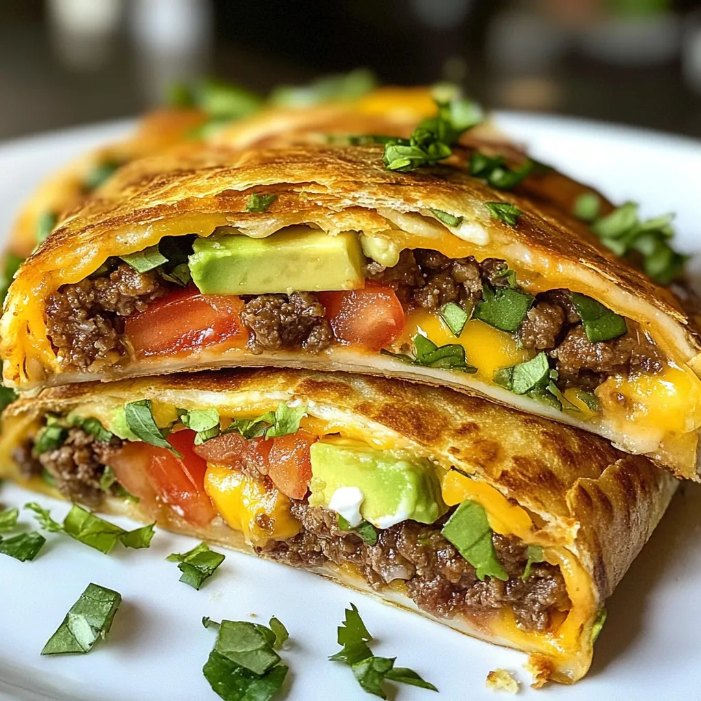 Keto Crunchwraps Flavorful Low-Carb Delight Recipe
