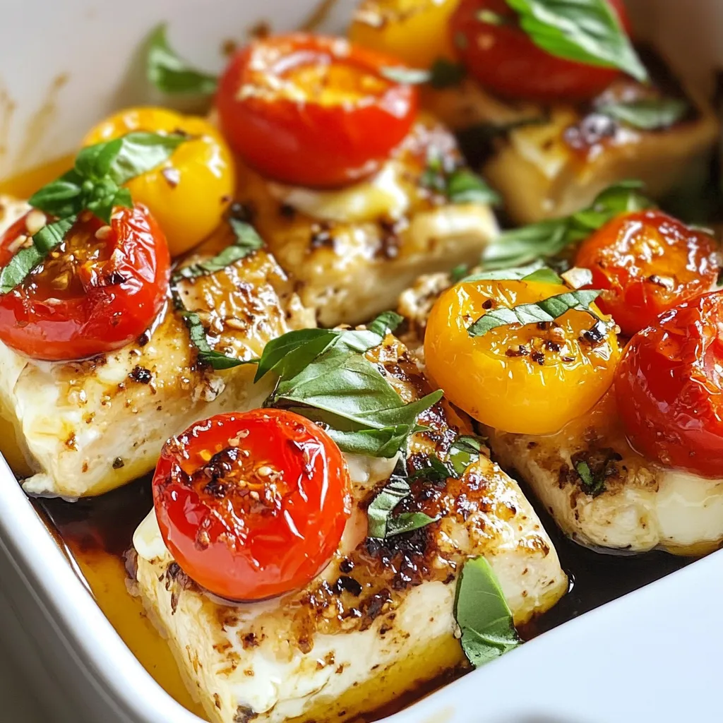 Caprese Chicken Bake Flavorful and Easy Meal Guide