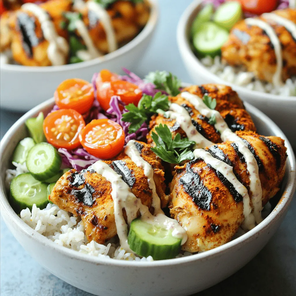 Savory Chicken Shawarma Bowls Perfect for Any Meal