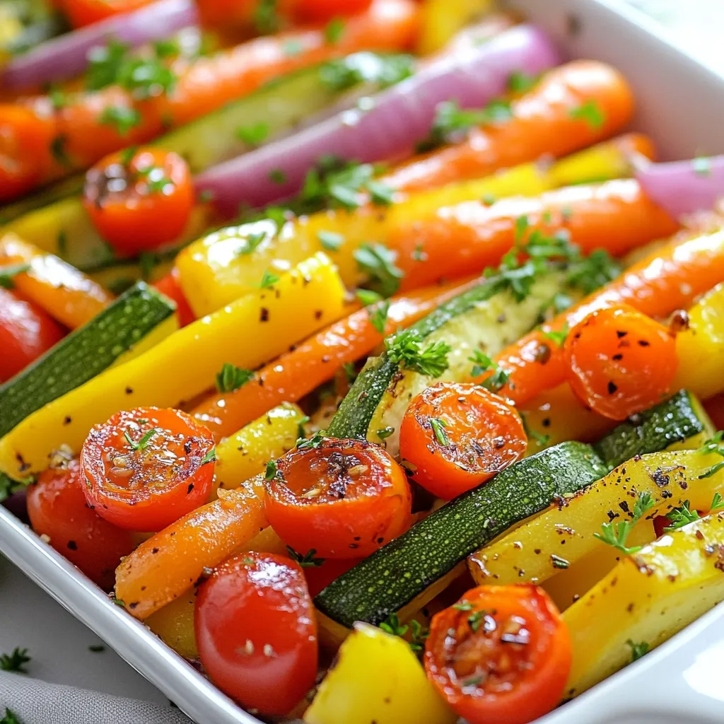 Herb Roasted Vegetable Medley Flavorful and Easy Recipe