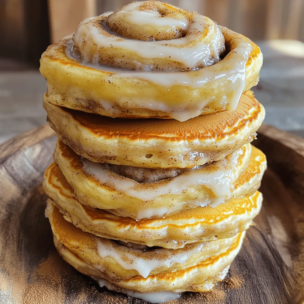 Cinnamon Roll Pancakes Delicious and Easy Recipe