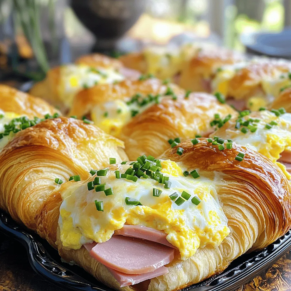 Ham and Cheese Croissant Bake Easy Family Meal
