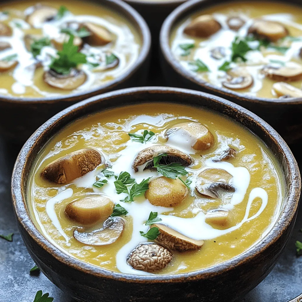 Creamy Mushroom Soup Decadent and Simple Recipe