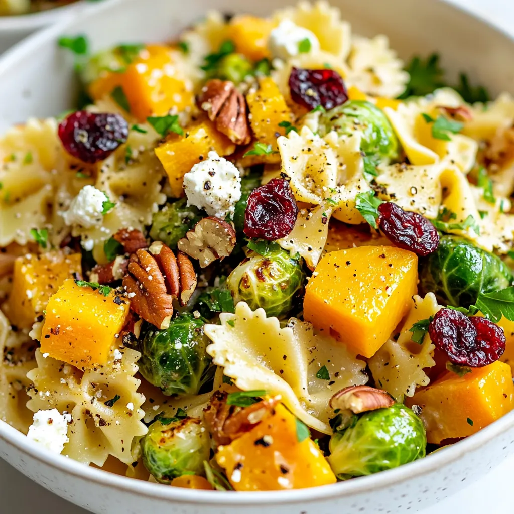 Fall Harvest Pasta Salad Flavorful and Simple Recipe