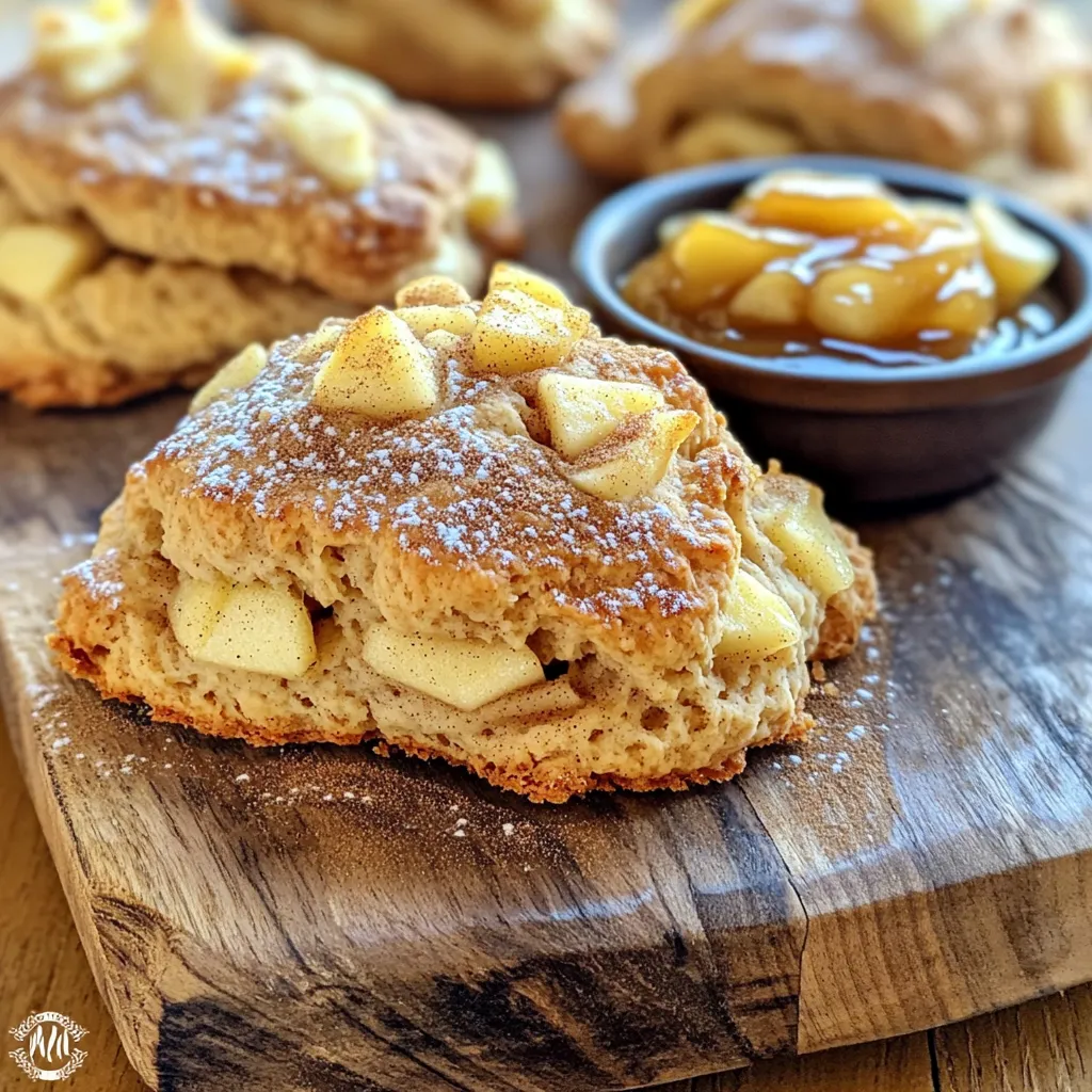 Cinnamon Apple Scones Bakery Style Simple and Tasty
