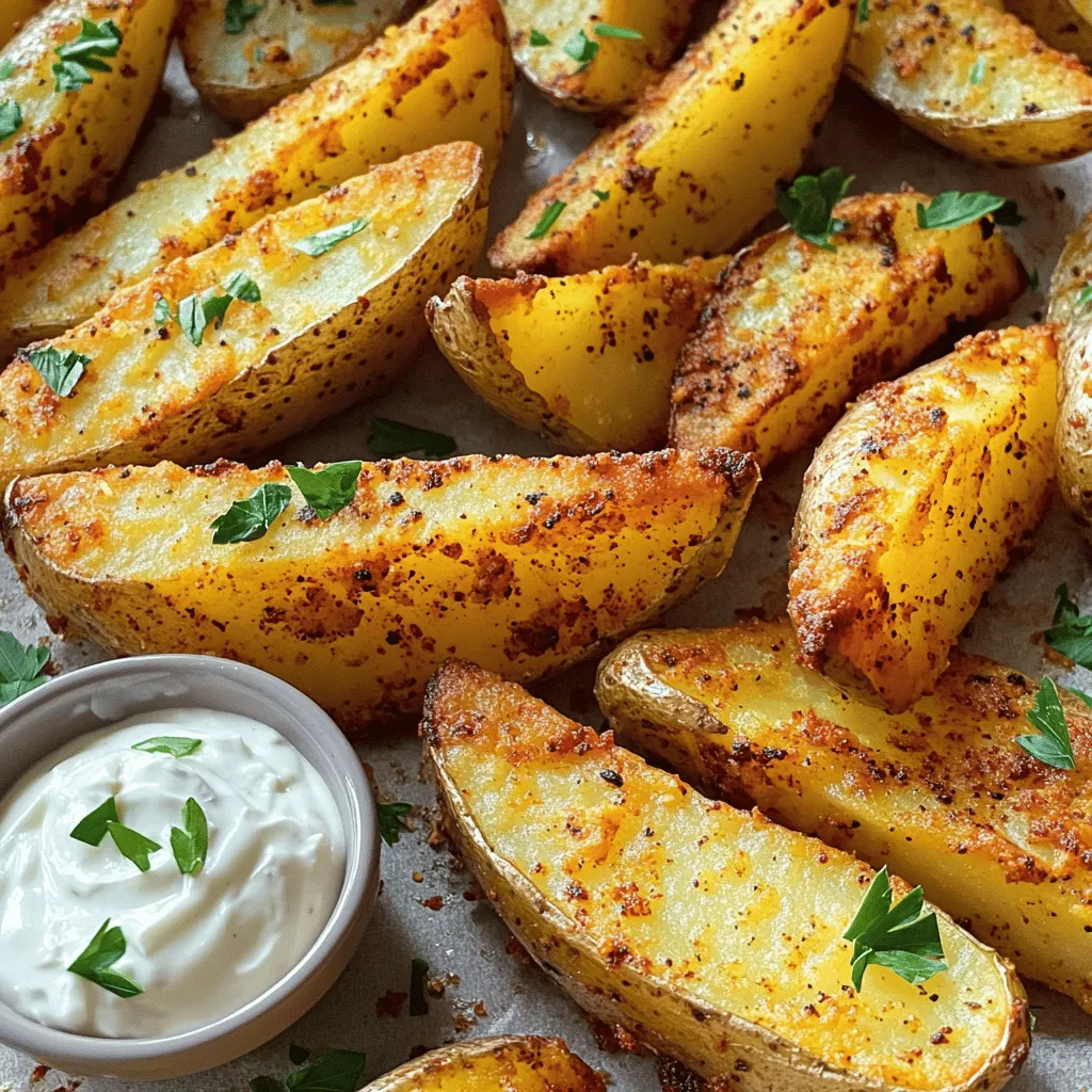 Crispy Cajun Potato Wedges Air Fryer Quick Recipe