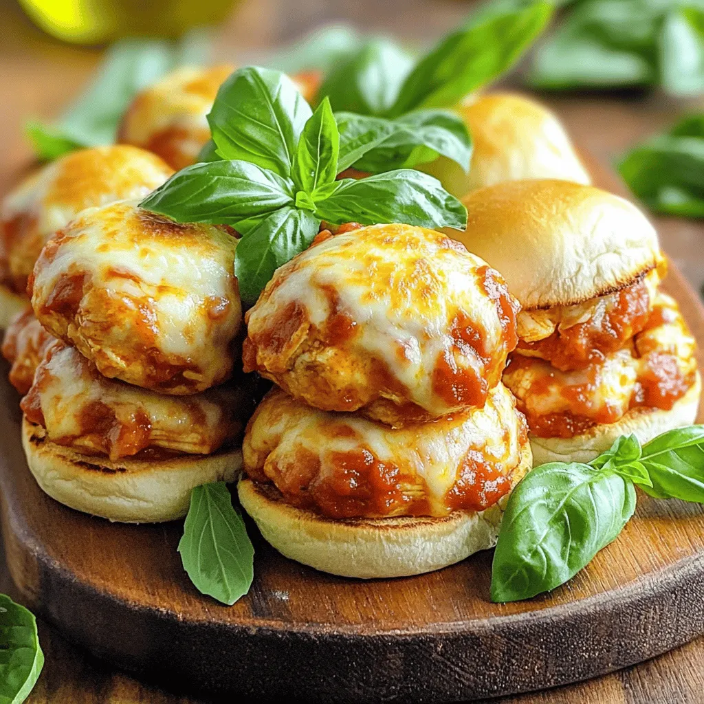 Chicken Parmesan Sliders Tasty and Simple Recipe