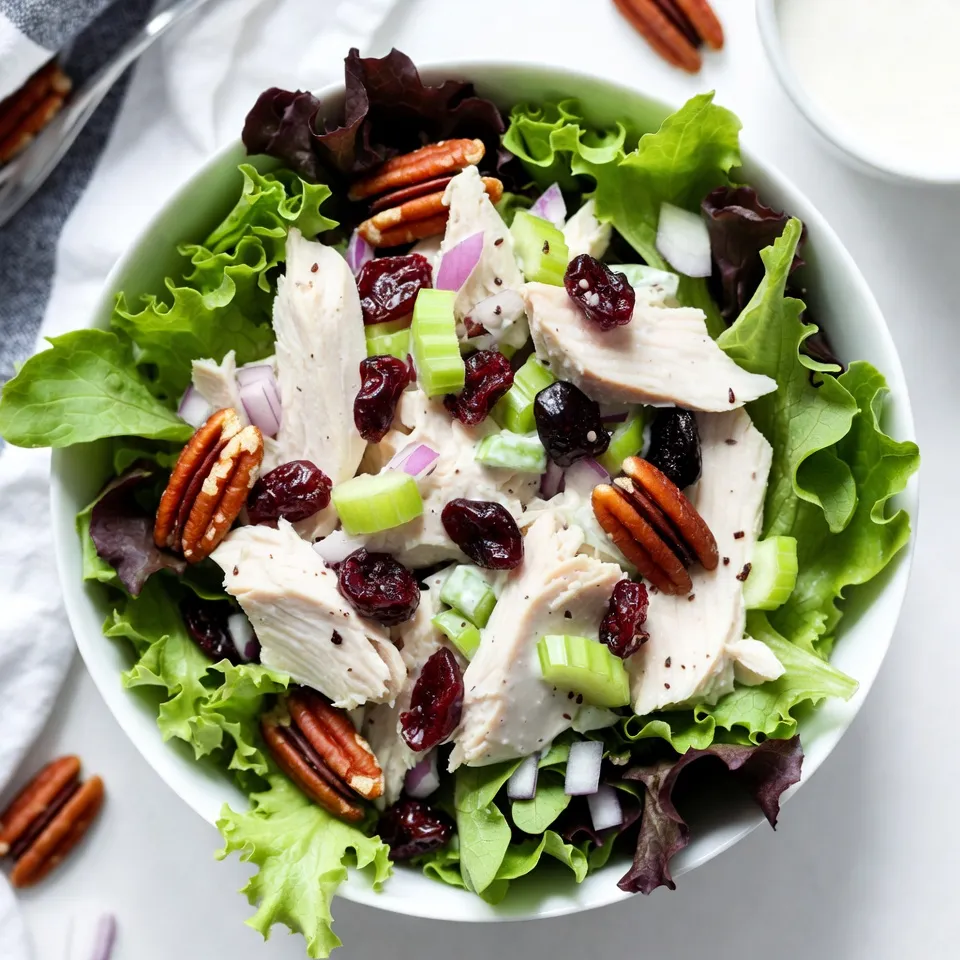 Cranberry Pecan Chicken Salad Fresh Flavor Boost