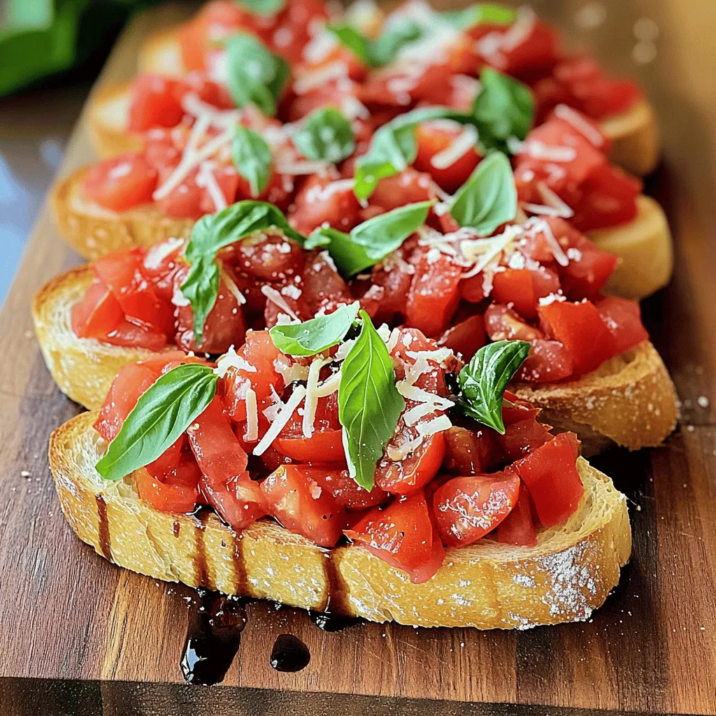 Tomato Basil Bruschetta Fresh and Flavorful Delight