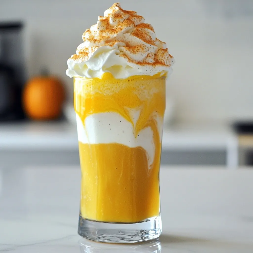 Copycat Starbucks Pumpkin Cream Cold Brew Delight