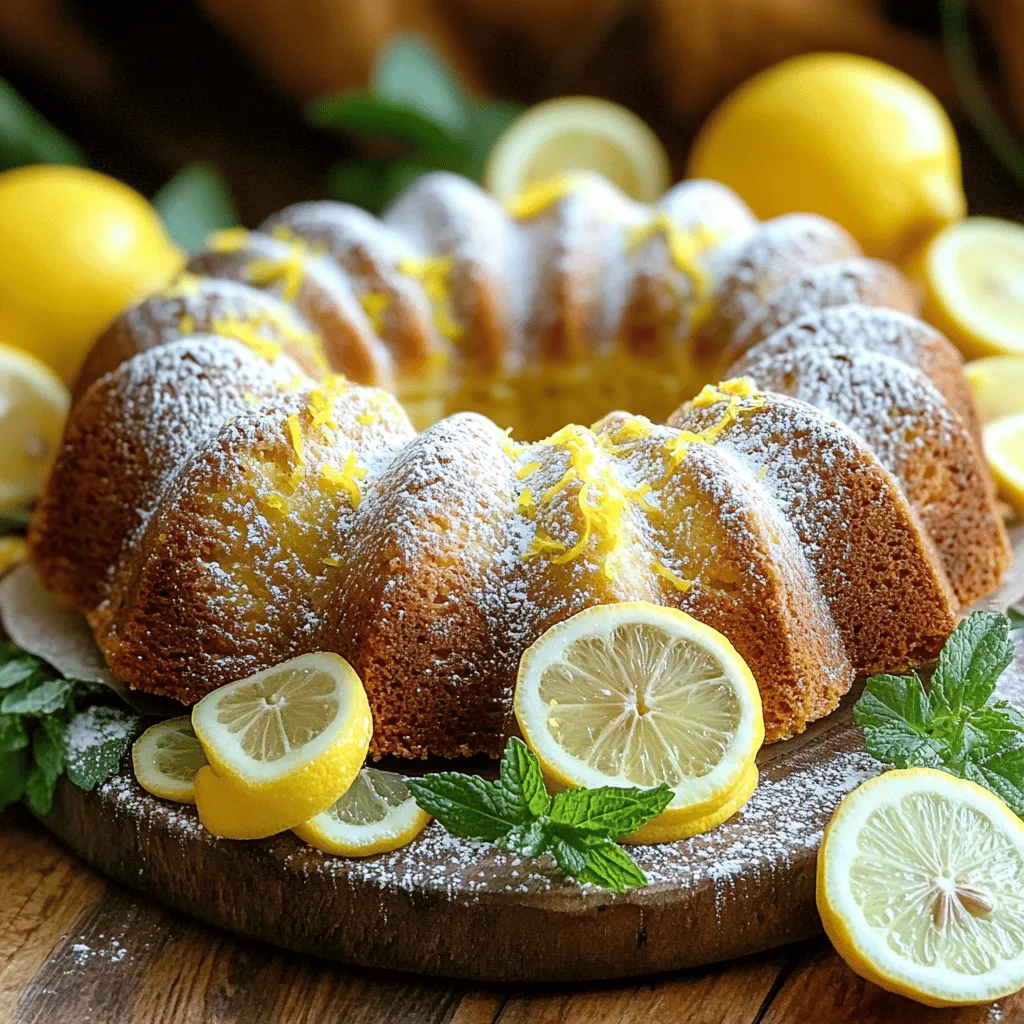 Italian Lemon Pound Cake Simple and Flavorful Recipe