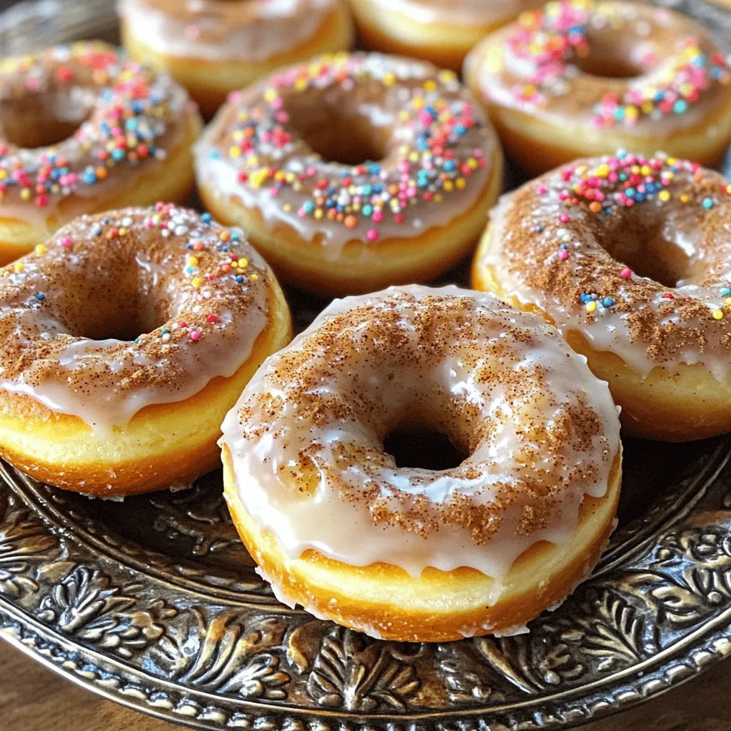 Buttery Cinnamon Roll Doughnuts Tasty and Simple Recipe