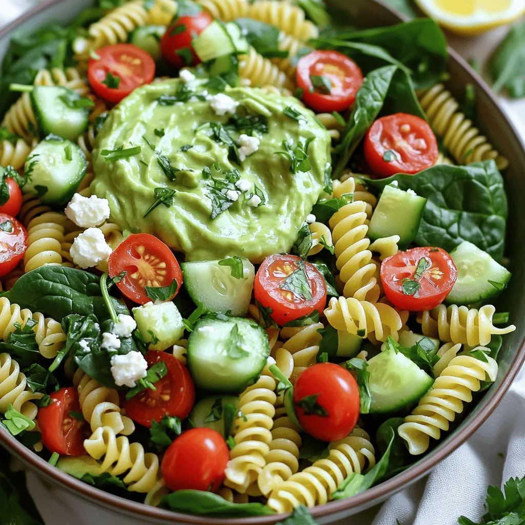 Green Goddess Pasta Salad Fresh and Flavorful Treat