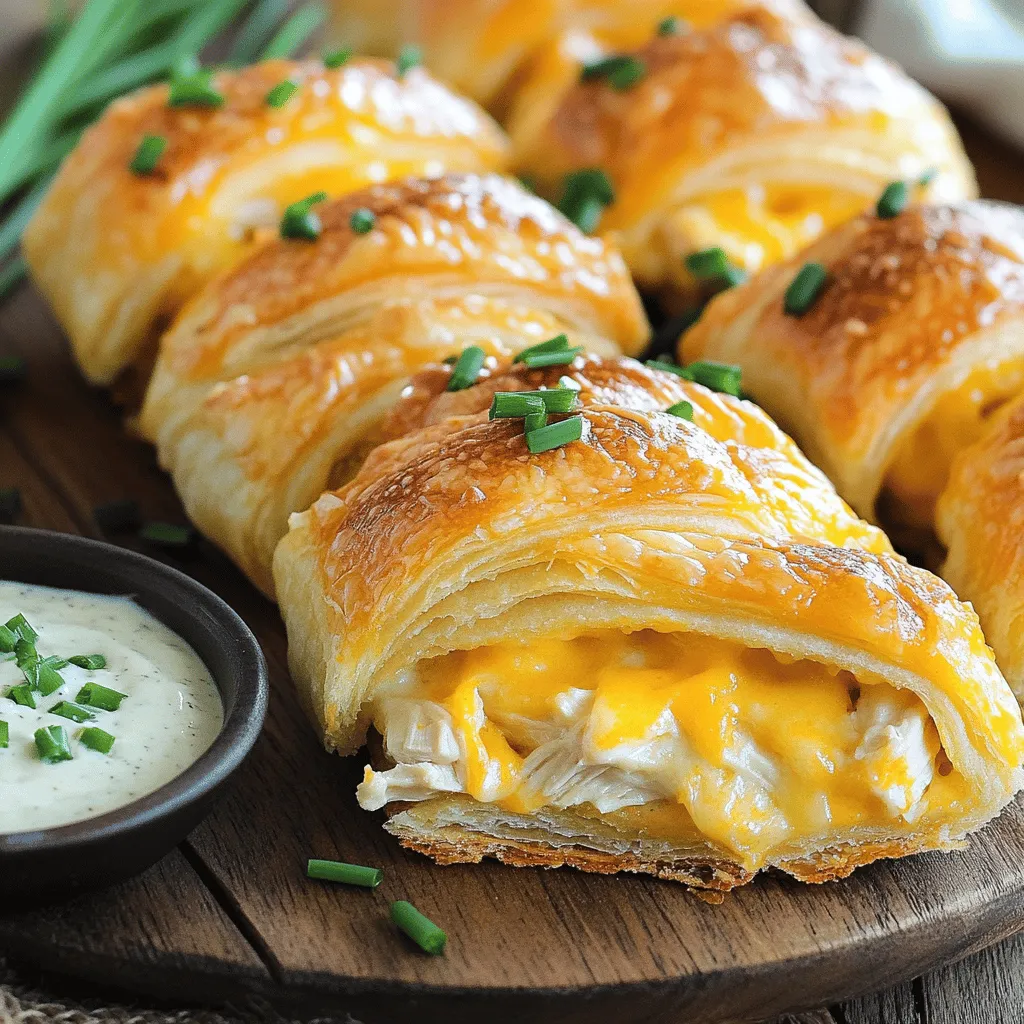 Cheesy Chicken Crescent Rolls Easy Family Dinner Delight